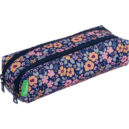 Trousse Double Elena Bleu