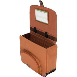 Cartable 35cm Les Signatures Nils Bleu/Camel