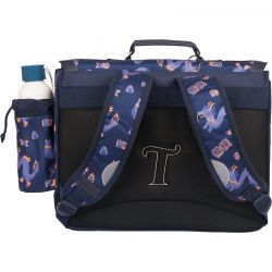 Cartable 38cm Les Fantaisies Adam Bleu
