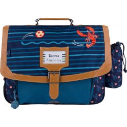 Cartable 38cm Armor Lux Titouan Bleu Marine
