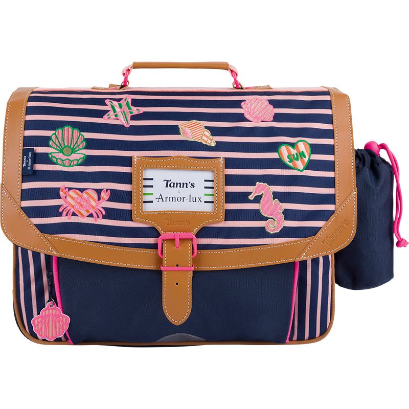 Cartable 38cm Armor Lux Oceane Bleu Marine