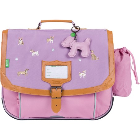Cartable 38cm Les Fantaises Mila Violet/Rose