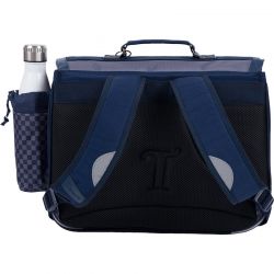 Cartable 38cm Les Fantaisies Romain Gris