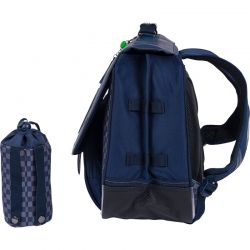 Cartable 38cm Les Fantaisies Romain Gris