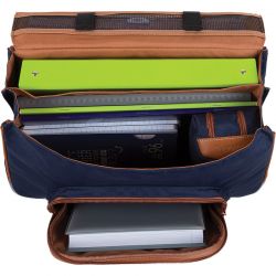 Cartable 38cm Les Fantaisies Romain Gris