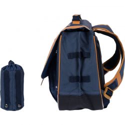 Cartable 38cm Les Fantaisies Paco Bleu