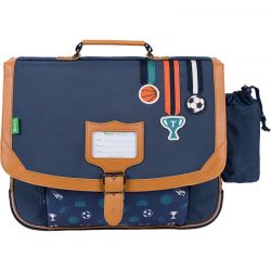 Cartable 38cm Les Fantaisies Paco Bleu