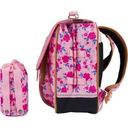 Cartable 38cm Les Fantaisies Aurore Rose