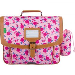 Cartable 38cm Les Fantaisies Aurore Rose