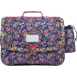 Cartable 38cm Les Fantaisies Elena Bleu