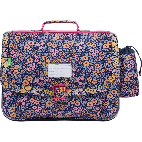 Cartable 38cm Les Fantaisies Elena Bleu