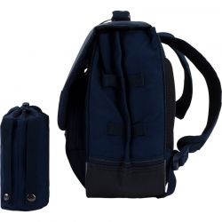 Cartable 38cm Les Fantaisies Gabriel Bleu Marine