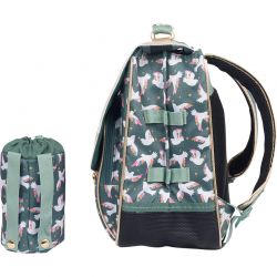 Cartable 38cm Les Fantaisies Noemie Vert