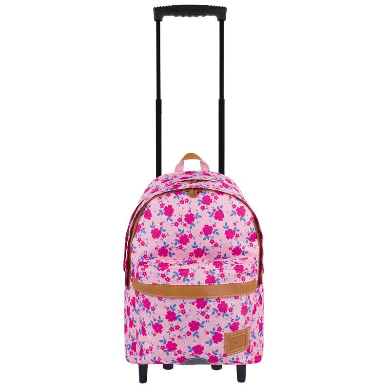 Sac à Dos Trolley 2 Compartiments Les Fantaisies Aurore Rose