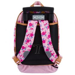 Sac à Dos Trolley 2 Compartiments Les Fantaisies Aurore Rose