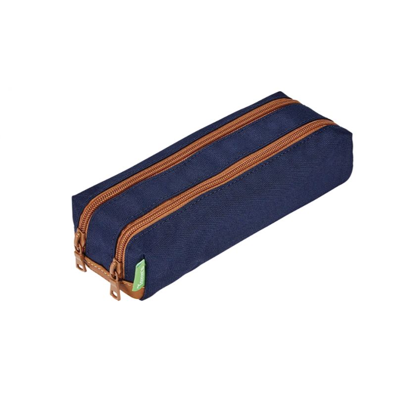 Trousse Double Camille Bleu