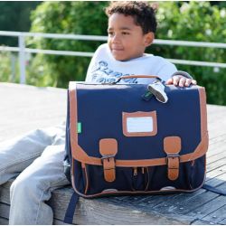 Cartable 41 cm Camille Bleu - Tann's
