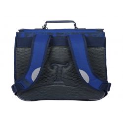 Cartable 35 cm Basile Bleu