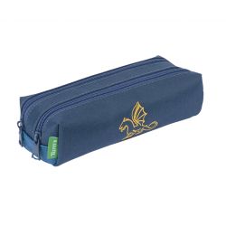 Trousse Double Merlin Bleu