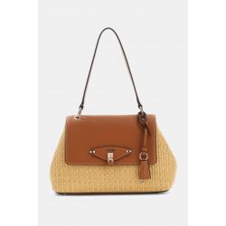 Sac Porté Epaule Raffia Maggie en Synthétique