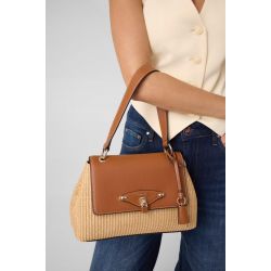 Sac Porté Epaule Raffia Maggie en Synthétique
