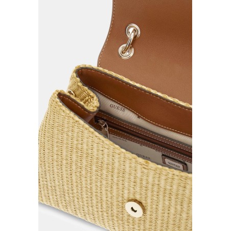 Sac Porté Epaule Raffia Maggie en Synthétique