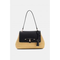 Sac Porté Epaule Raffia Maggie en Synthétique