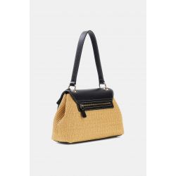 Sac Porté Epaule Raffia Maggie en Synthétique