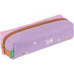 Trousse Simple Mila Violet/Rose