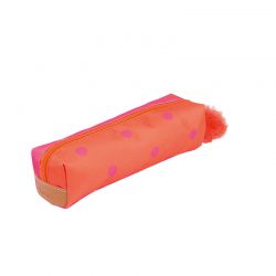 Trousse Simple Sidonie Rose/Orange