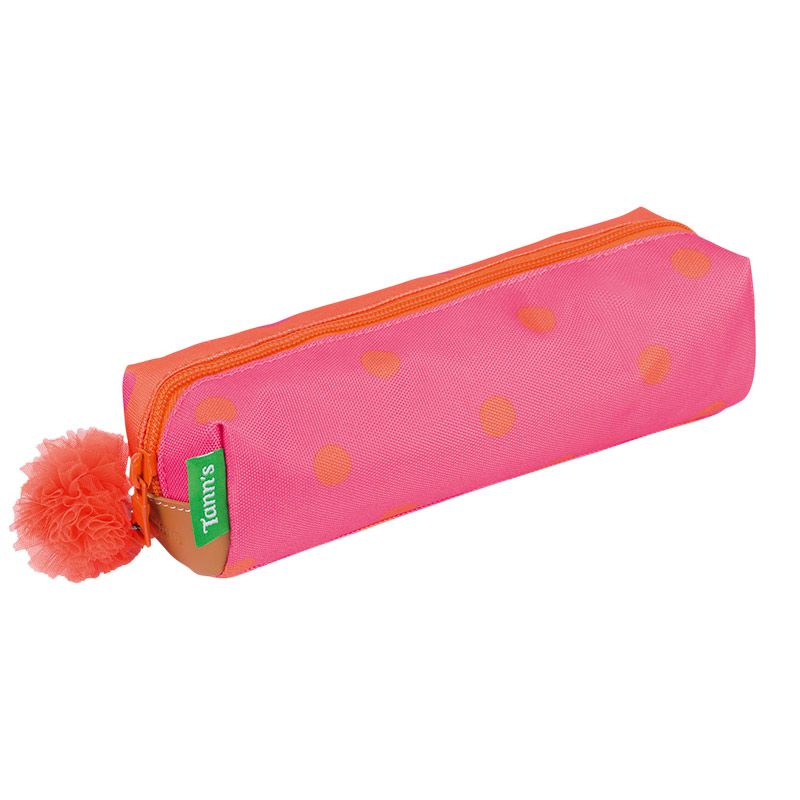 Trousse Simple Sidonie Rose/Orange