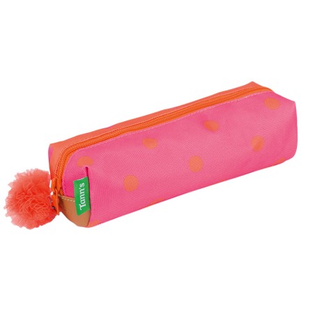 Trousse Simple Sidonie Rose/Orange
