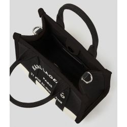 Mini Sac cabas Rue Saint-Guillaume Bicolore en Toile