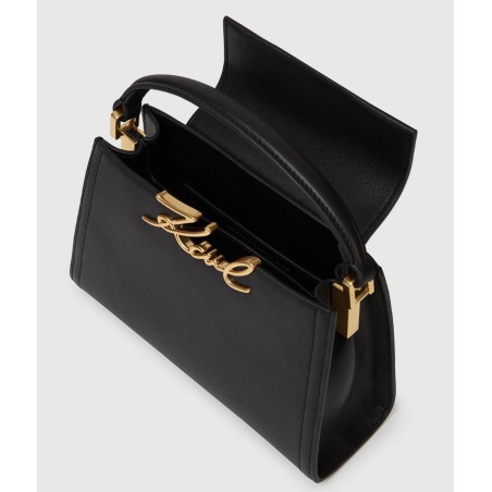 Sac à main K/Signature en Cuir