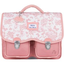Cartable 33cm Toile de Jouy Tann’s x Tartine et Chocolat