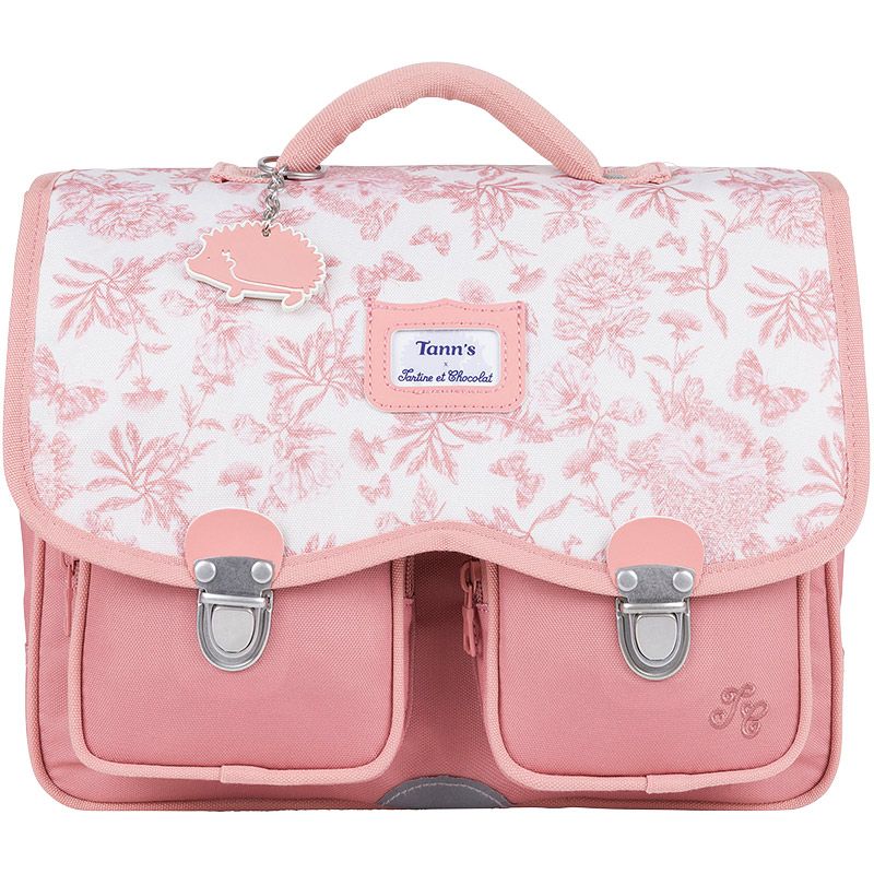 Cartable 33cm Toile de Jouy Tann’s x Tartine et Chocolat
