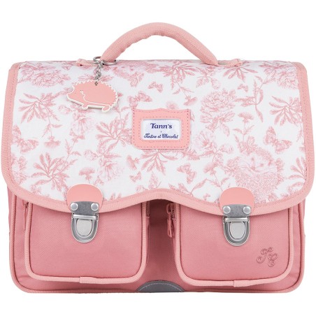 Cartable 33cm Toile de Jouy Tann’s x Tartine et Chocolat