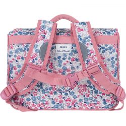 Cartable 33cm Fleurs Tann’s x Tartine et Chocolat