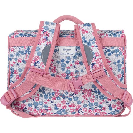 Cartable 33cm Fleurs Tann’s x Tartine et Chocolat
