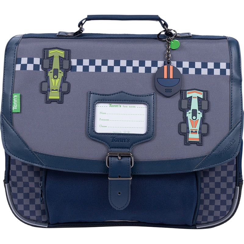 Cartable 35cm Romain Gris