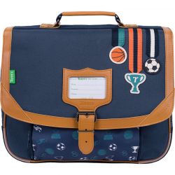 Cartable 35cm Paco Bleu