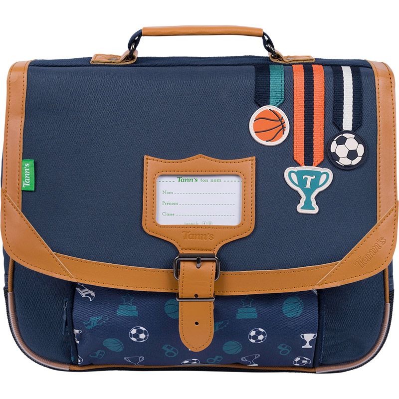 Cartable 35cm Paco Bleu