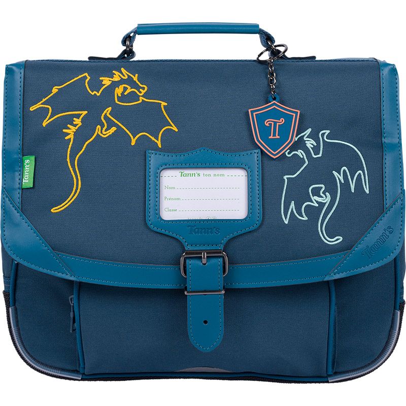 Cartable 35cm Merlin Bleu