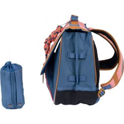 Cartable 38cm Jane Bleu