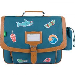 Cartable 38cm Stan Vert