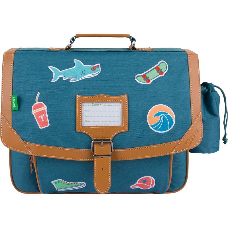 Cartable 38cm Stan Vert