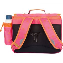 Cartable 38cm Sidonie Rose/Orange