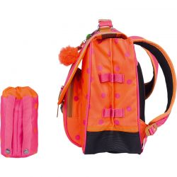 Cartable 38cm Sidonie Rose/Orange