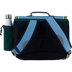 Cartable 38 cm Valentin Bleu/Vert