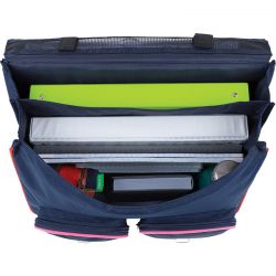 Cartable à Roulettes 38cm Aurore Rose